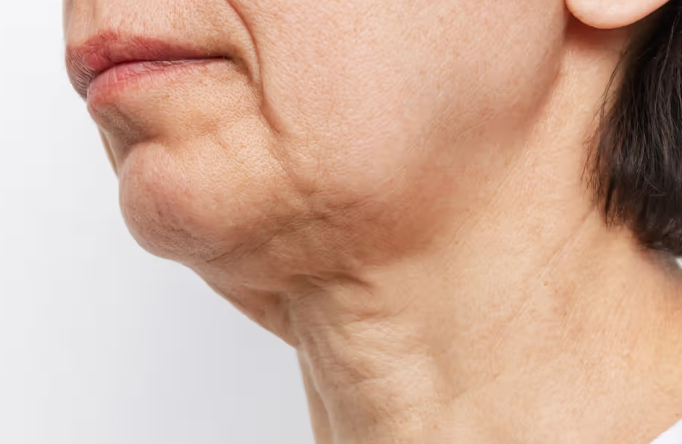1778067426 loose skin that cannot be targeted with chin liposuction