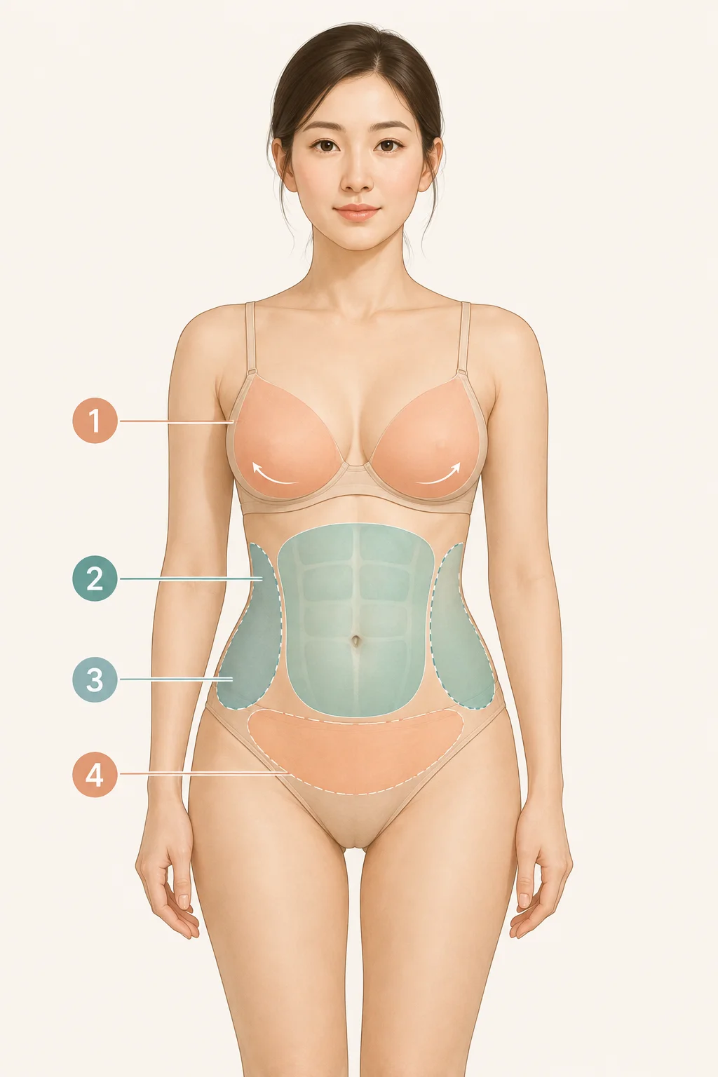 Mommy makeover procedures Malaysia tummy tuck breast augmentation liposuction breast lift
